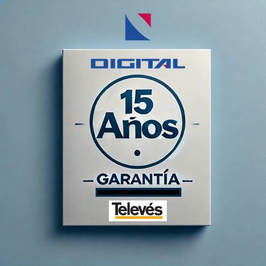 barcelona 15 años garantia  televes