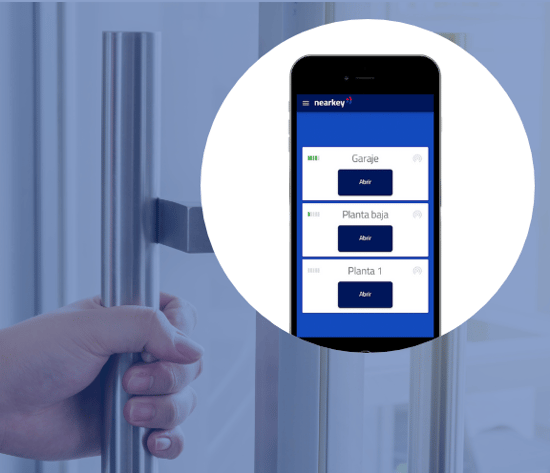 control puertas comunidad vecinos Nearkey