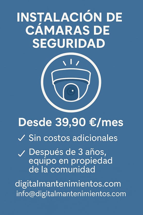 Camaras de alta calidad mantenimiento incluido y cero sorpresas