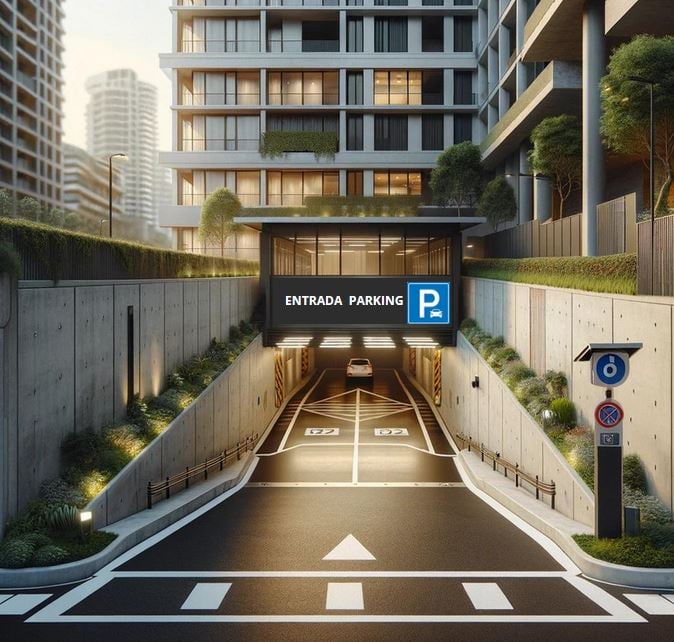 ENTRADA PARKING EDIFICIO