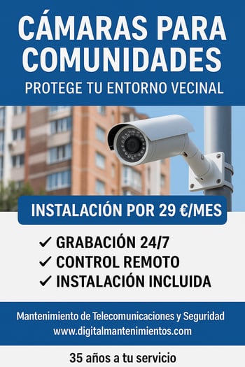 camaras para comunidades de vecinos