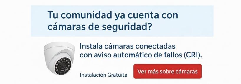 instalacion camaras comunidad de vecinos