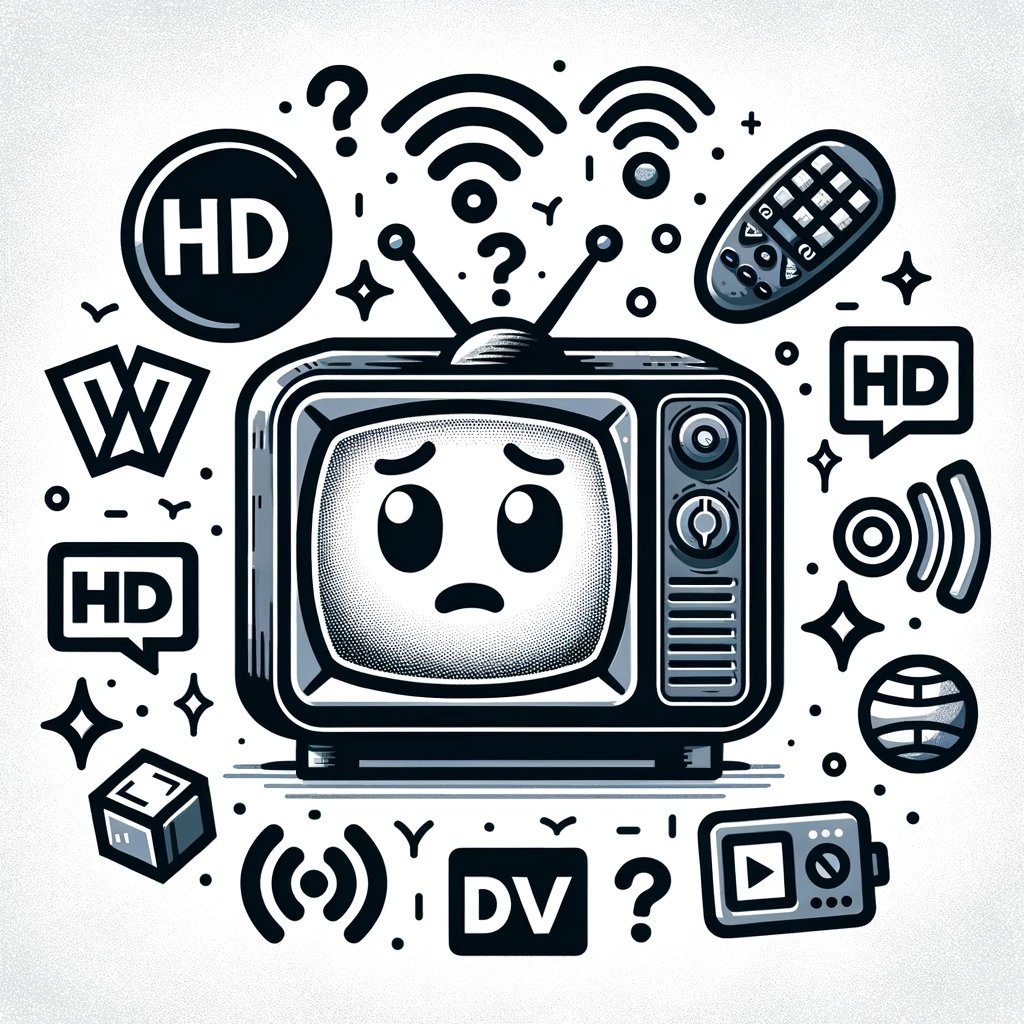 televisor antiguo TDT  HD digimant
