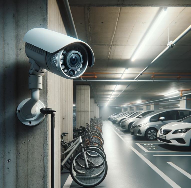 videovigilancia bicicletas parking garajes comunidad de vecinos