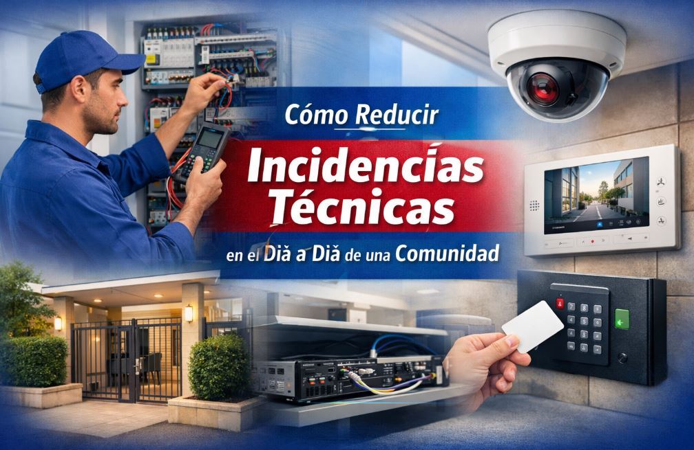 Cómo reducir incidencias técnicas en el día a día de una comunidad