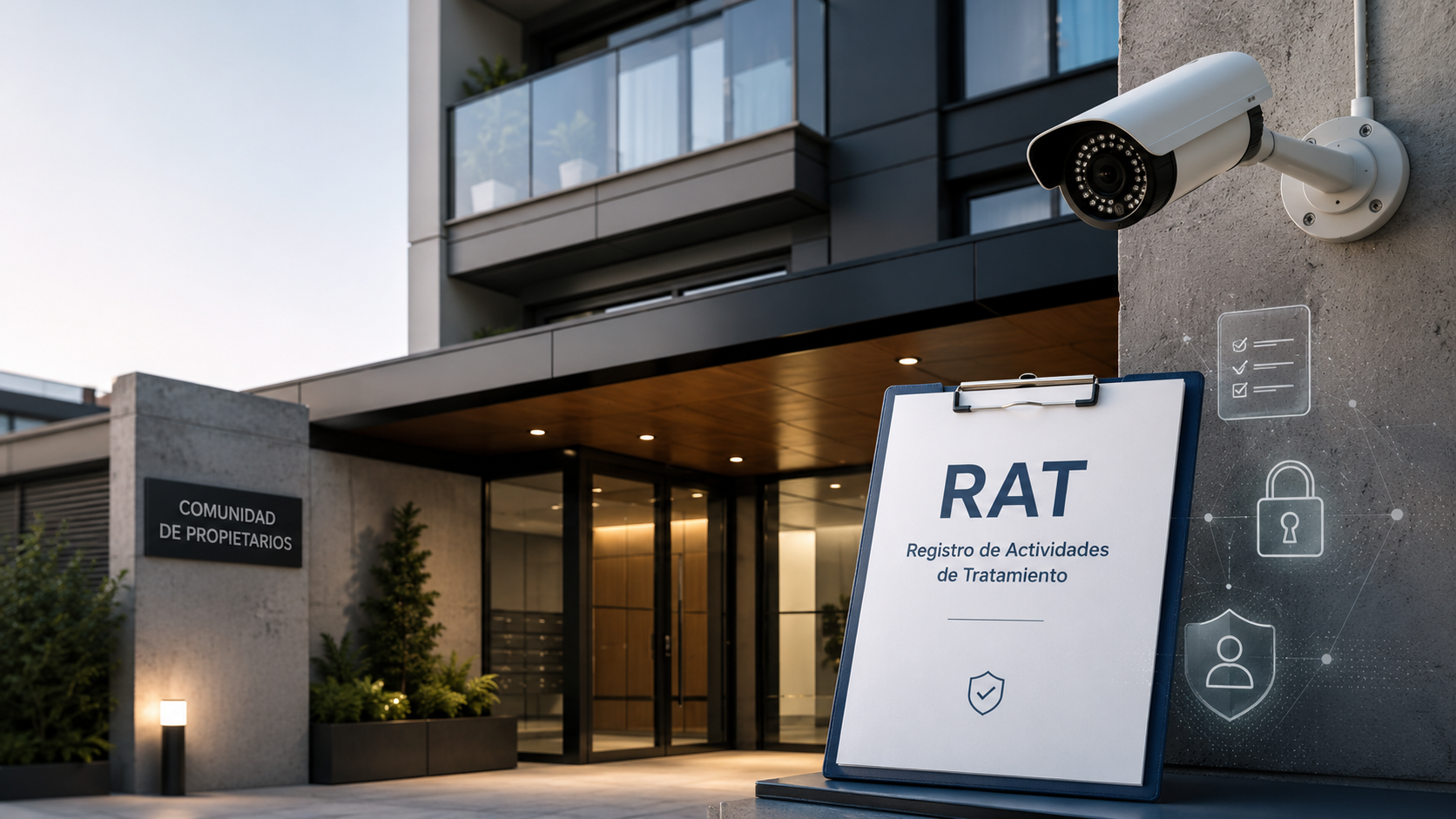 rat  comunidades vecinos camaras