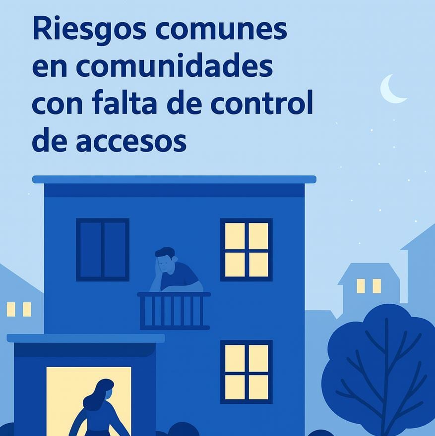 Riesgos comunes en comunidades con falta de control de accesos