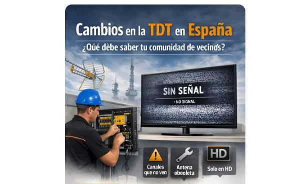 Cambios en la TDT en Espana