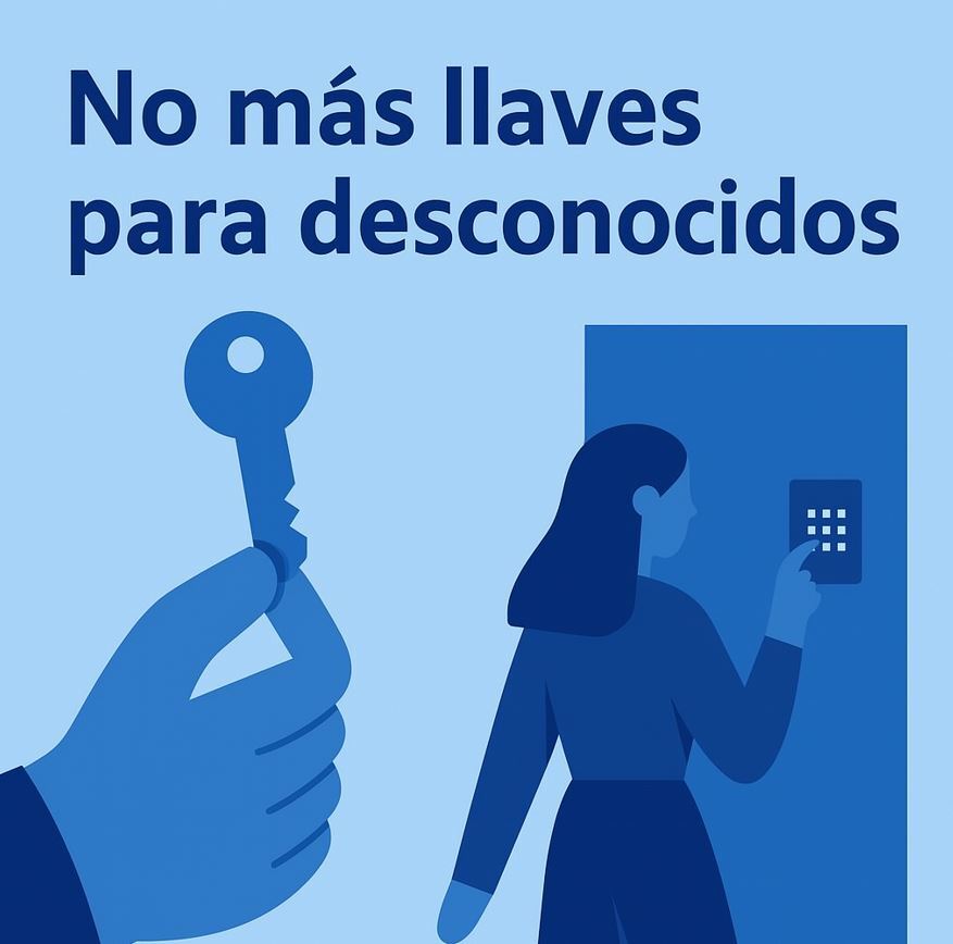 🔐 No más llaves para desconocidos: la solución definitiva para comunidades con pisos turísticos