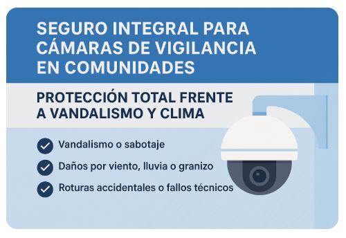 seguro vandalismo camaras vecinos